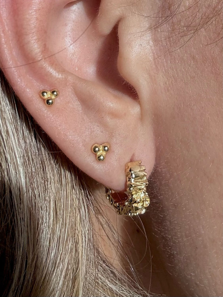 Andcopenhagen - Øreringe - 18 karat guldbelagt 925 Sterlingsølv - Eva