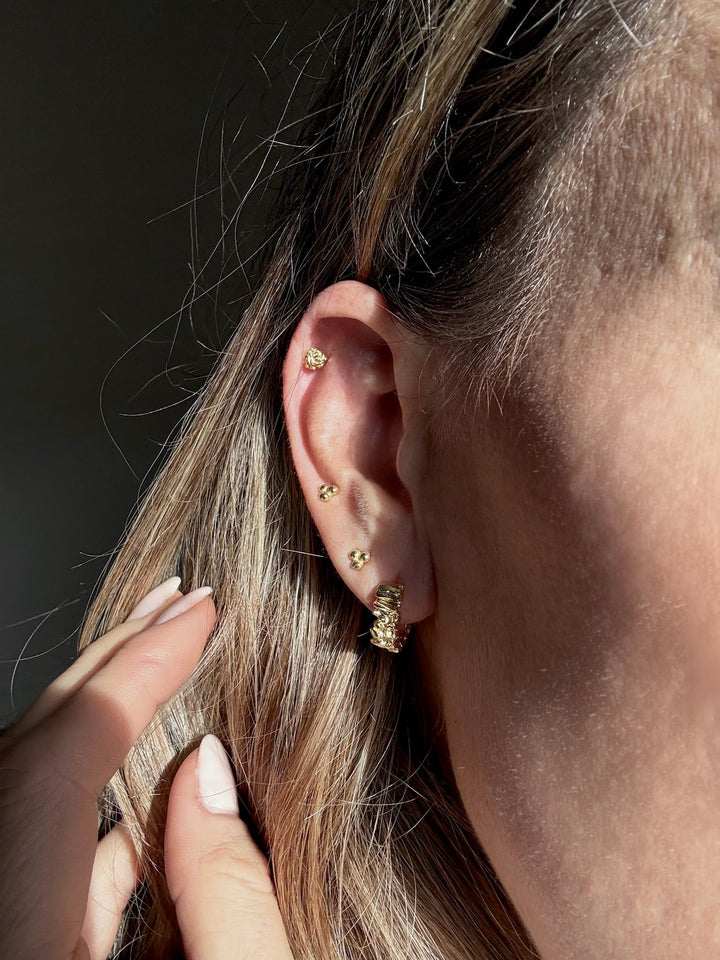 Andcopenhagen - Øreringe - 18 karat guldbelagt 925 Sterlingsølv - Eva