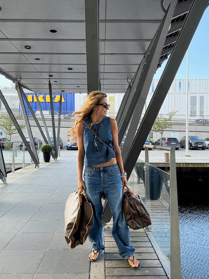 Mbym - Top - Vintage Blue - Rihne-M