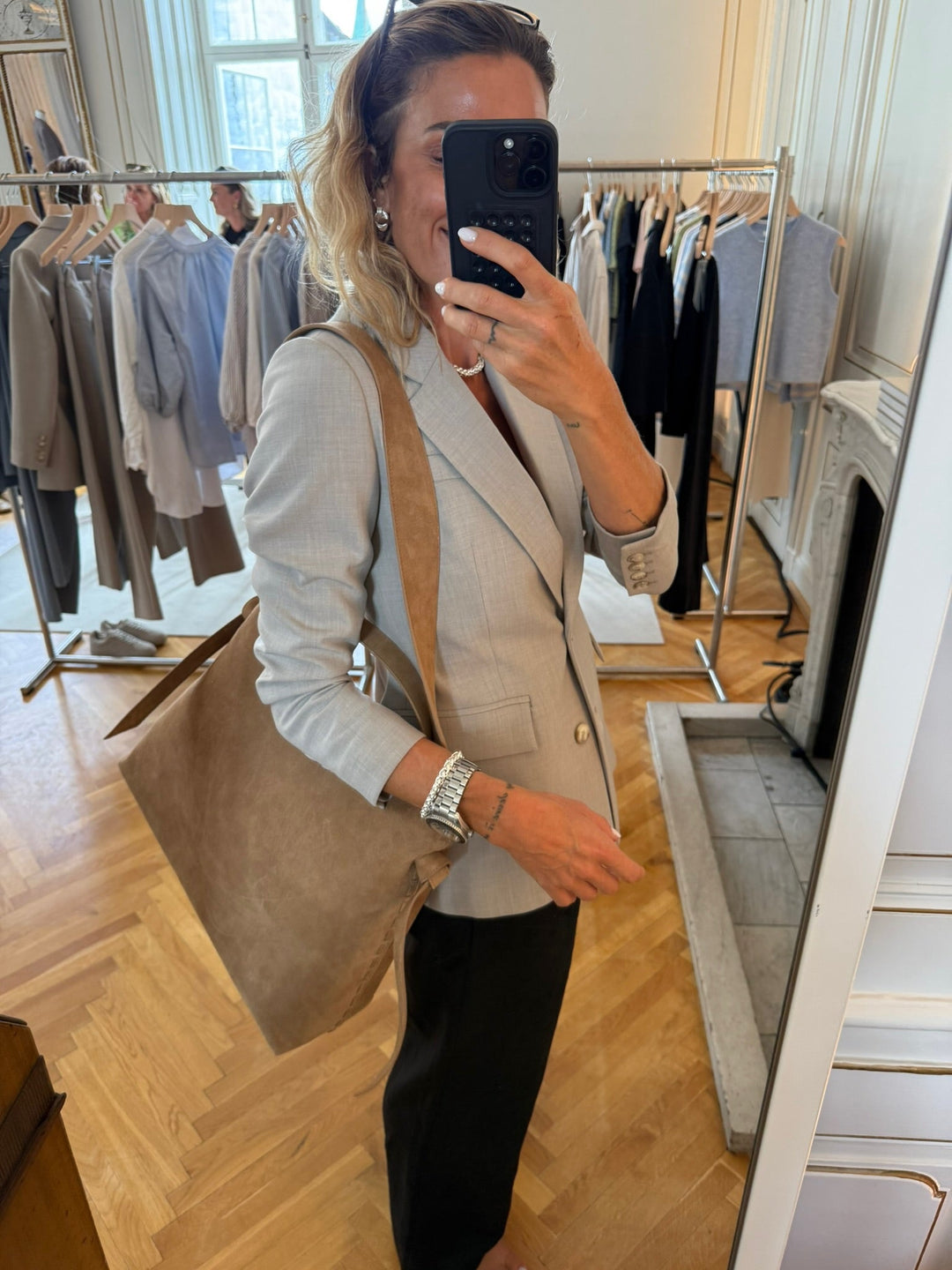 Selected Femme - Taske - Tan - Stella Large