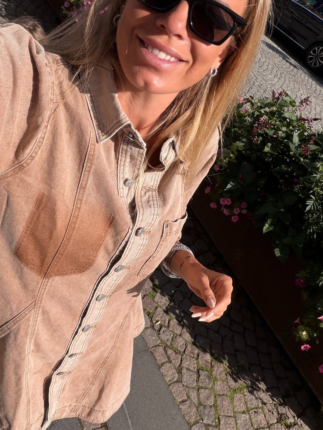 Sassy Copenhagen - Denimkjole - Brun - Ottela