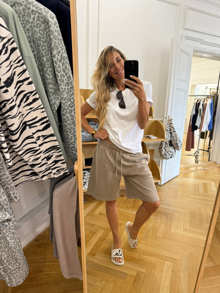 Lala Berlin - Shorts - Washed Earth Leo - Sileya