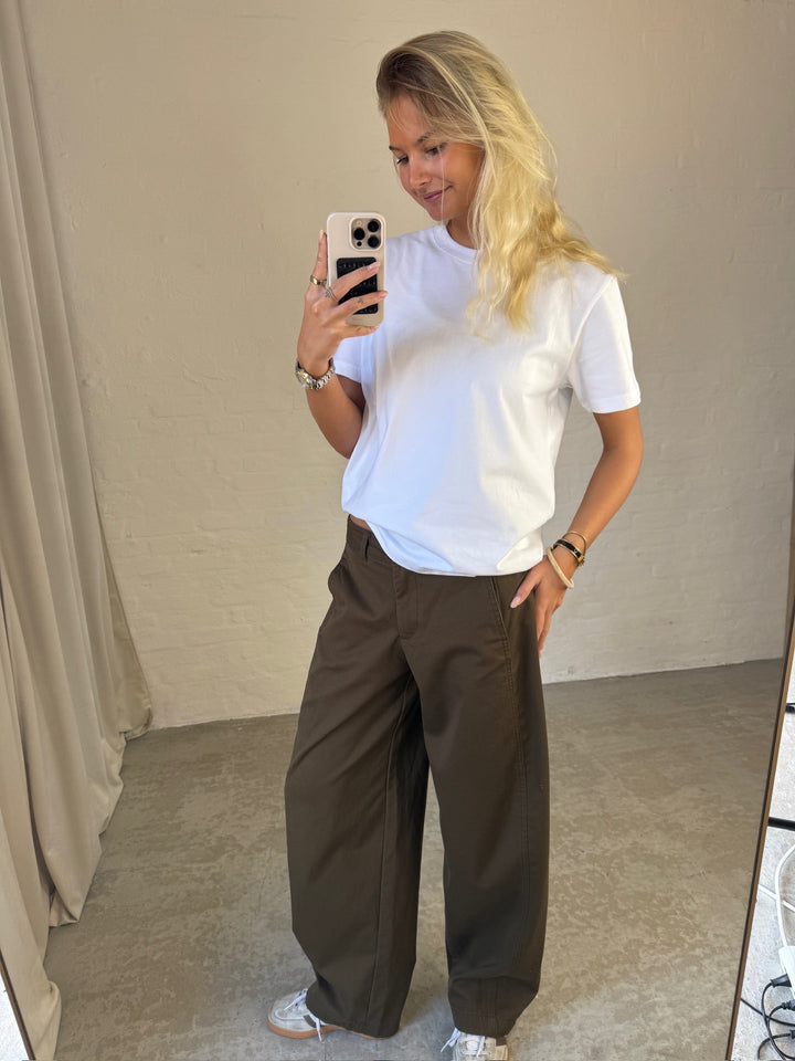 My Essential Wardrobe - Bukser - Olive Night - Gisva