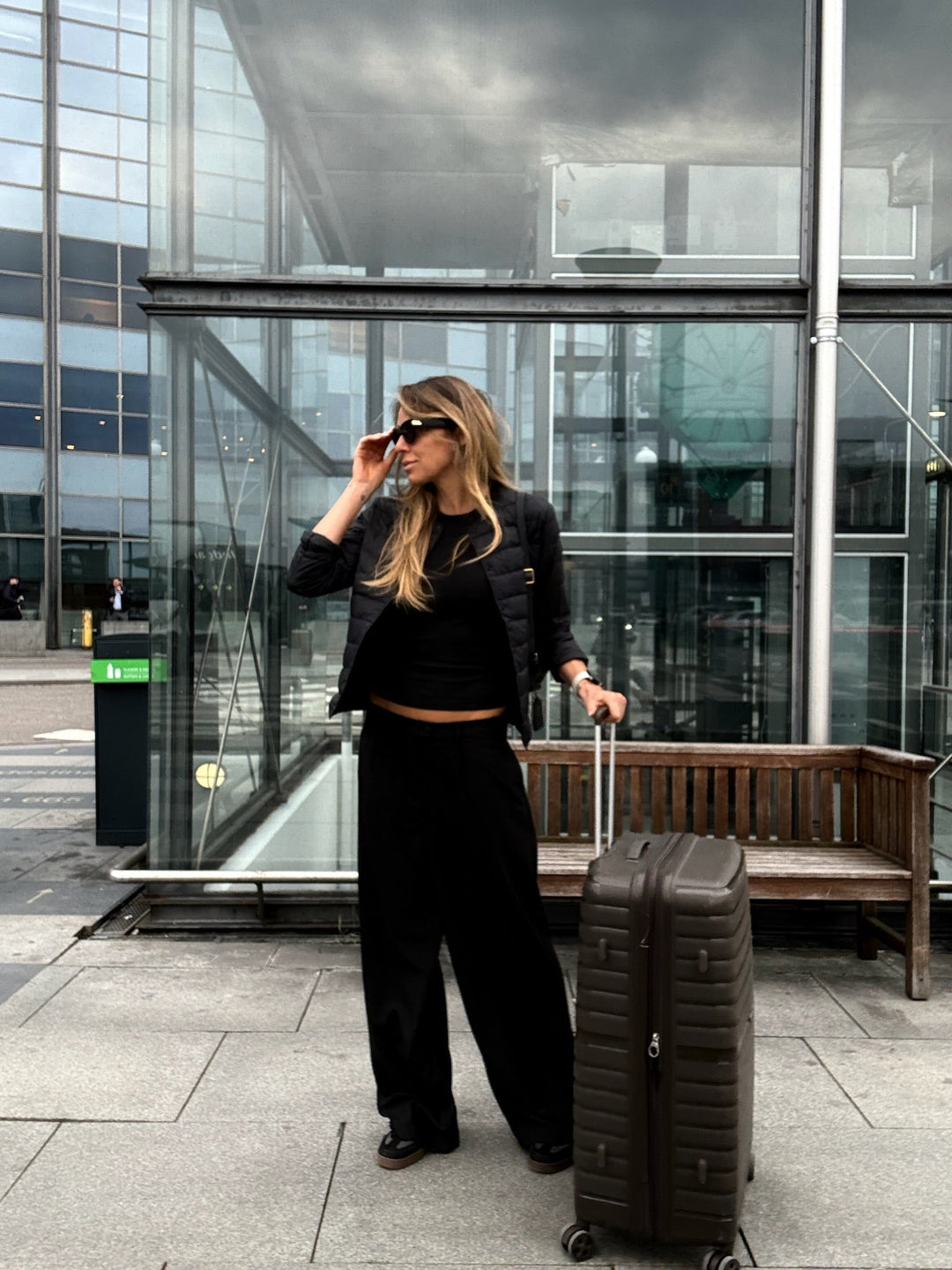 Sassy Copenhagen - Quiltet jakke - Sort - Rosalie