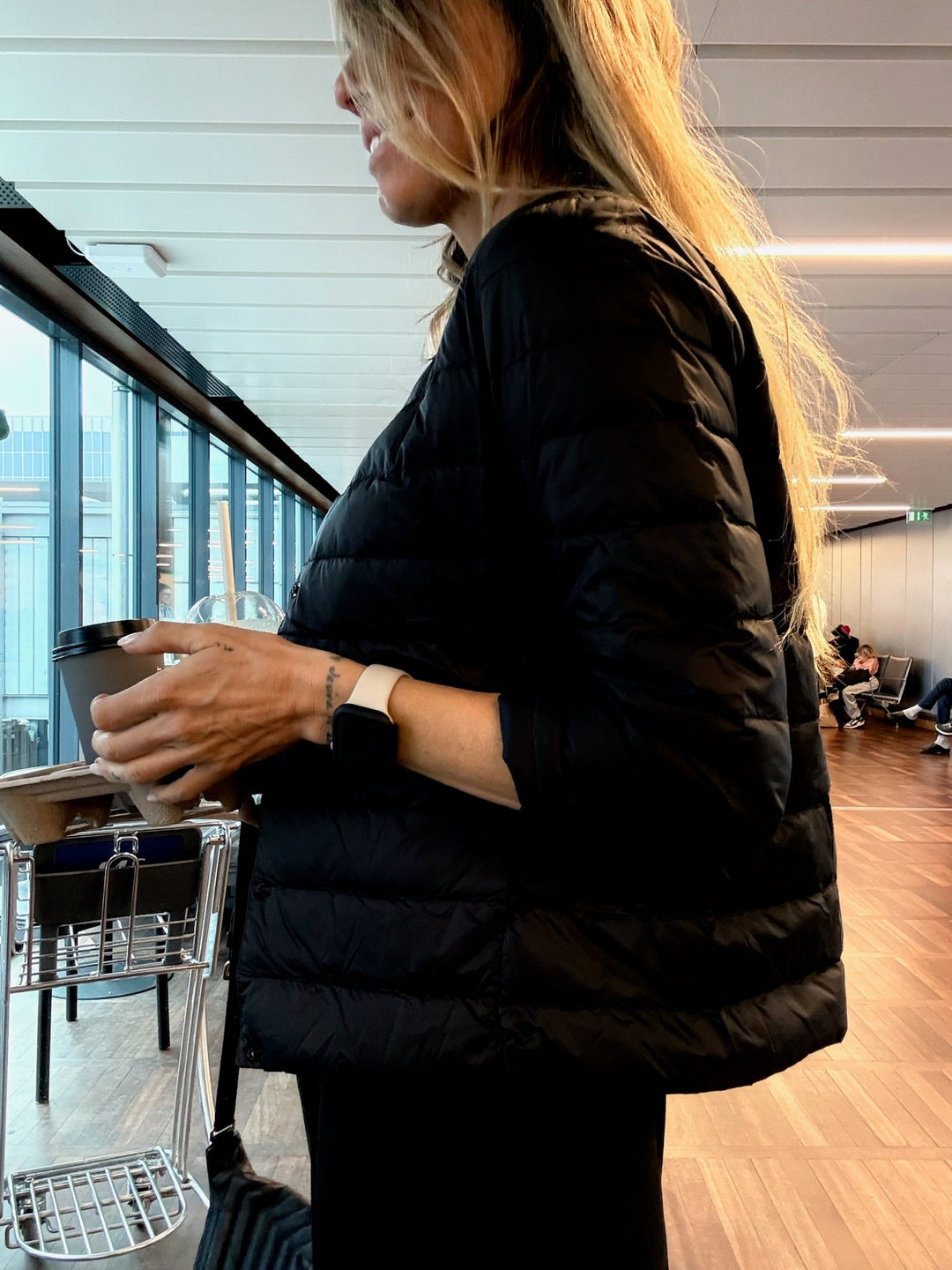 Sassy Copenhagen - Quiltet jakke - Sort - Rosalie