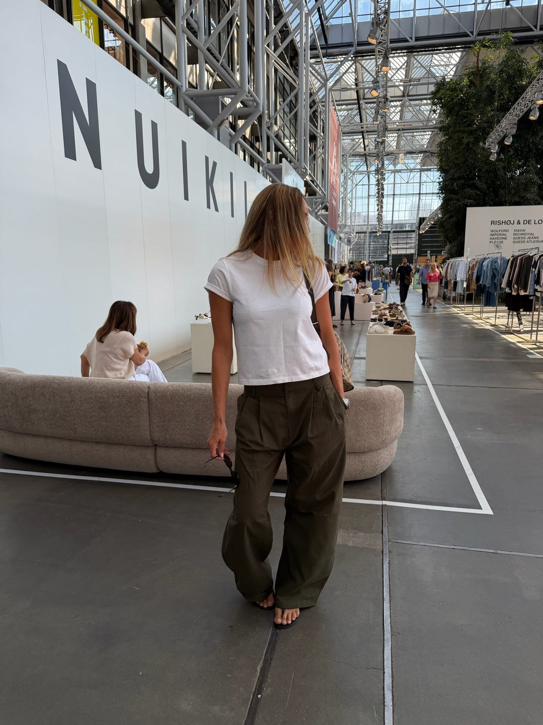 My Essential Wardrobe - Bukser - Olive Night - Gisva
