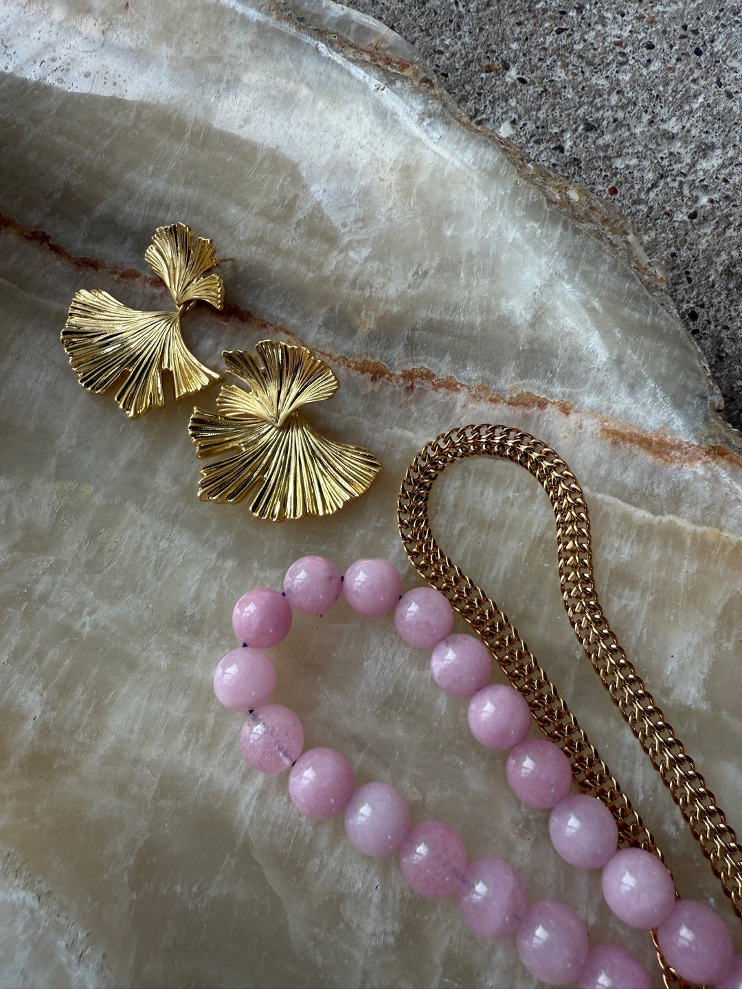 Andcopenhagen - Øreringe - 18 karat guldbelagt messing - Julia