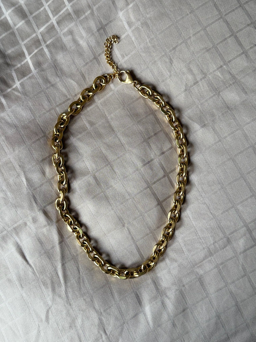 Andcopenhagen - Halskæde - 18 karat guldbelagt rustfri stål- Bred Chunky Chain Maya