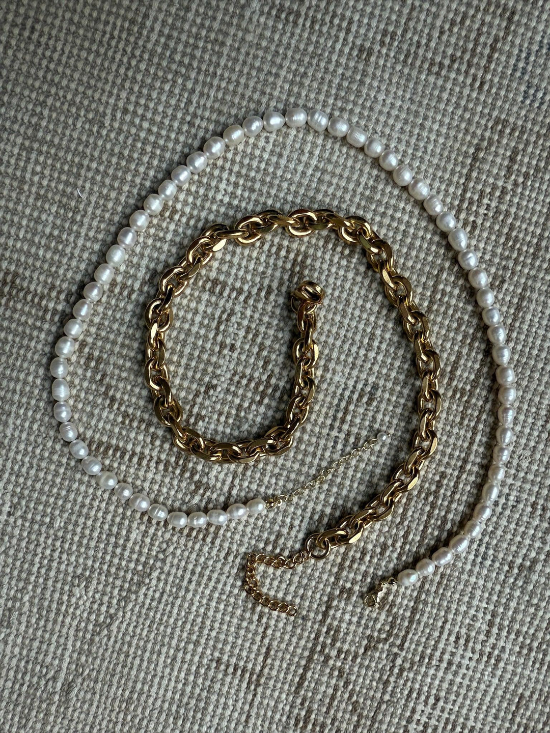 Andcopenhagen - Halskæde - 18 karat guldbelagt rustfri stål- Bred Chunky Chain Maya