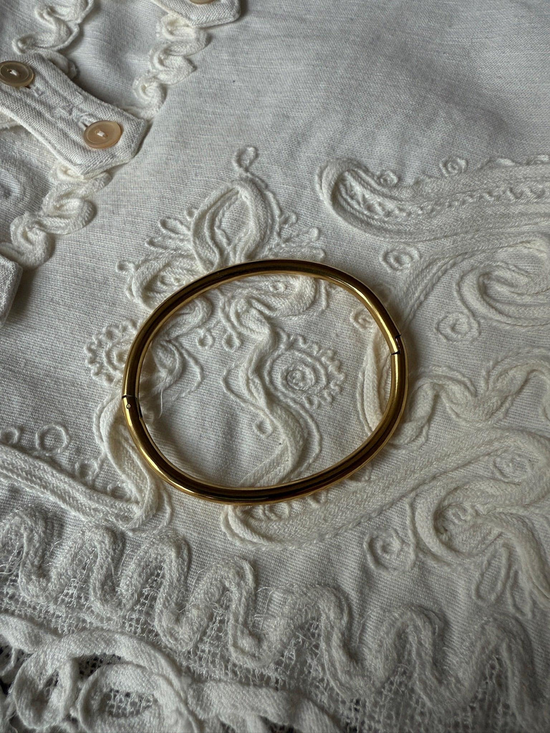 Andcopenhagen - Armbånd - 18 karat guldbelagt titanium steel - Bangle - Nanna