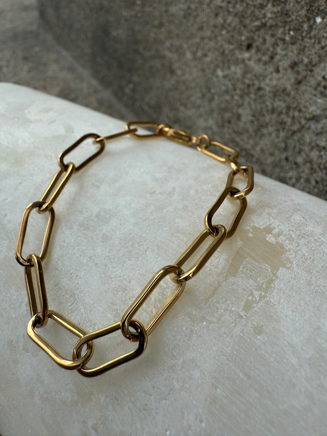 Andcopenhagen - Armbånd - 18 karat guldbelagt  - Chunky chain Sanni