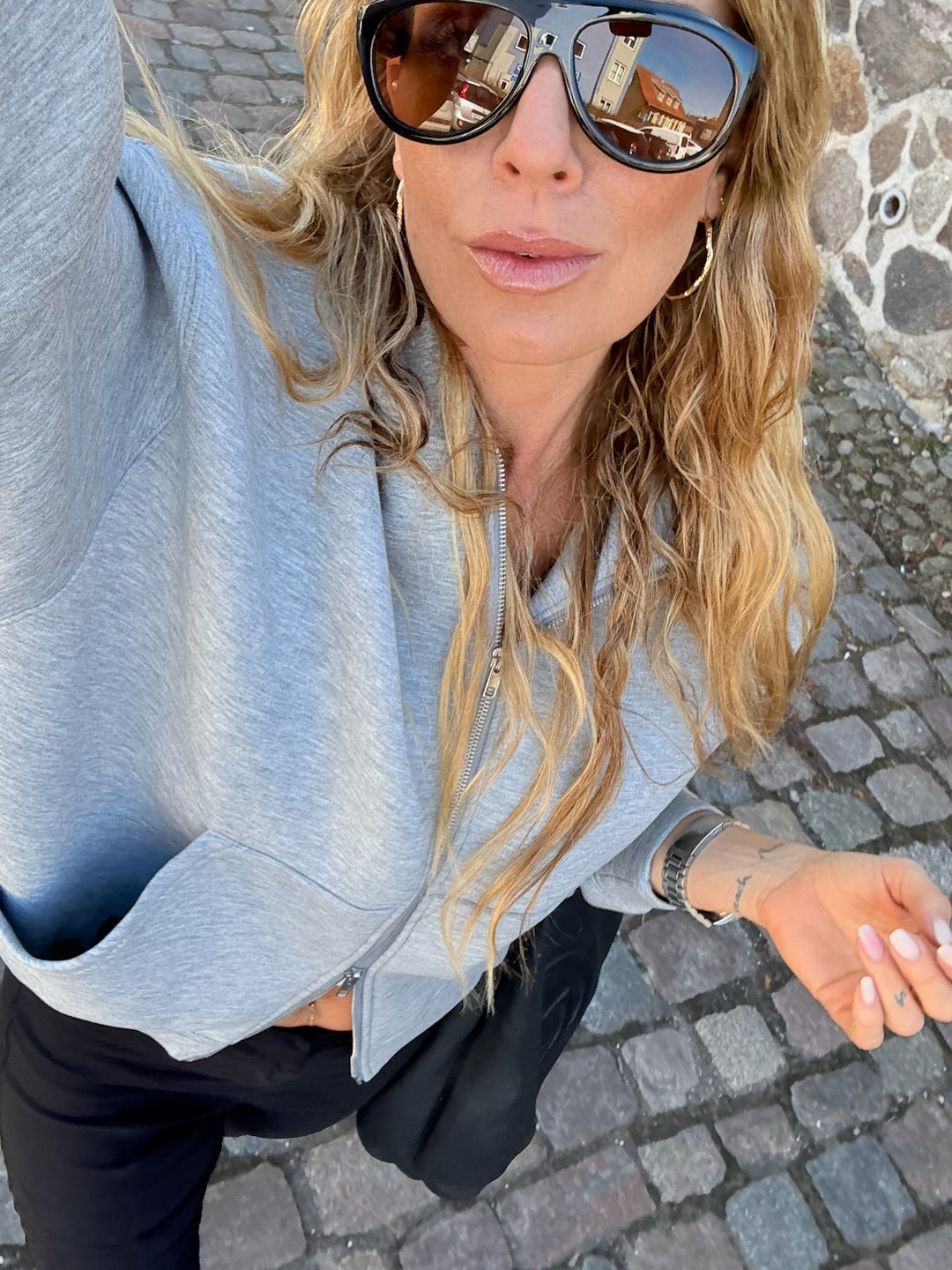 Andcopenhagen Jewelry - Øreringe hoops - 18 karat guldbelagt messing - Sicca big