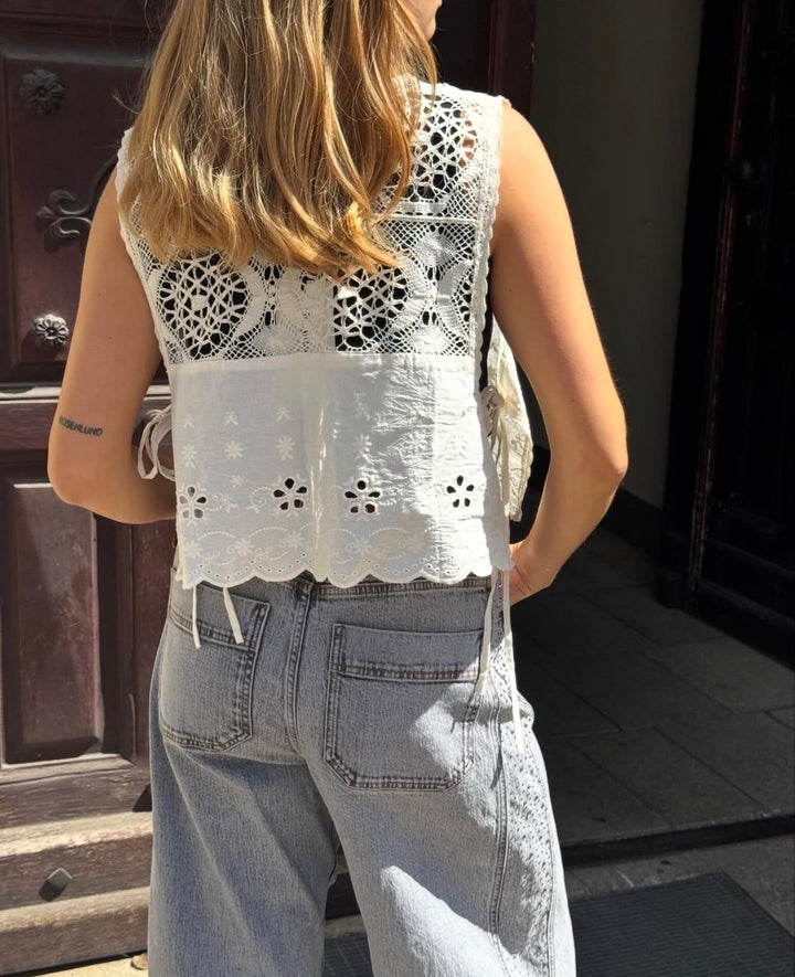 Lollys Laundry - Top - White - PortobelloLL