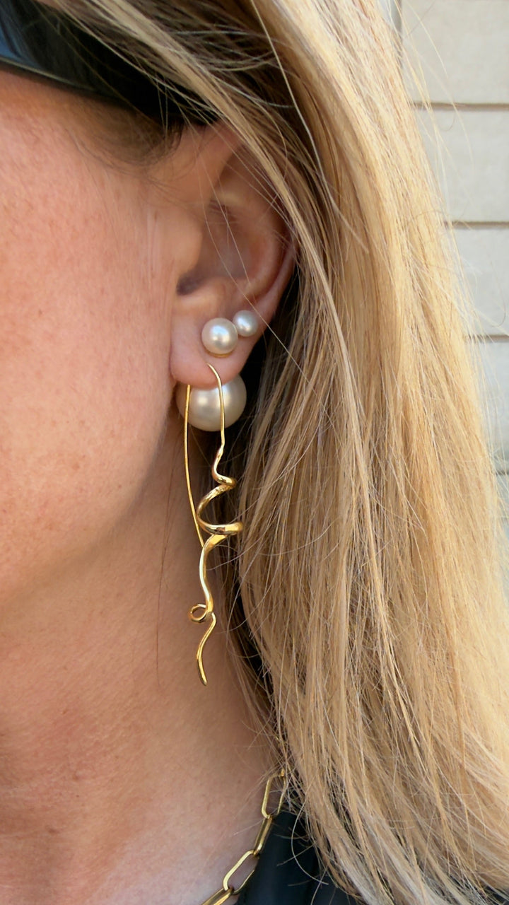 Andcopenhagen Jewelry - Sophie double pearl Øreringe, billede 17