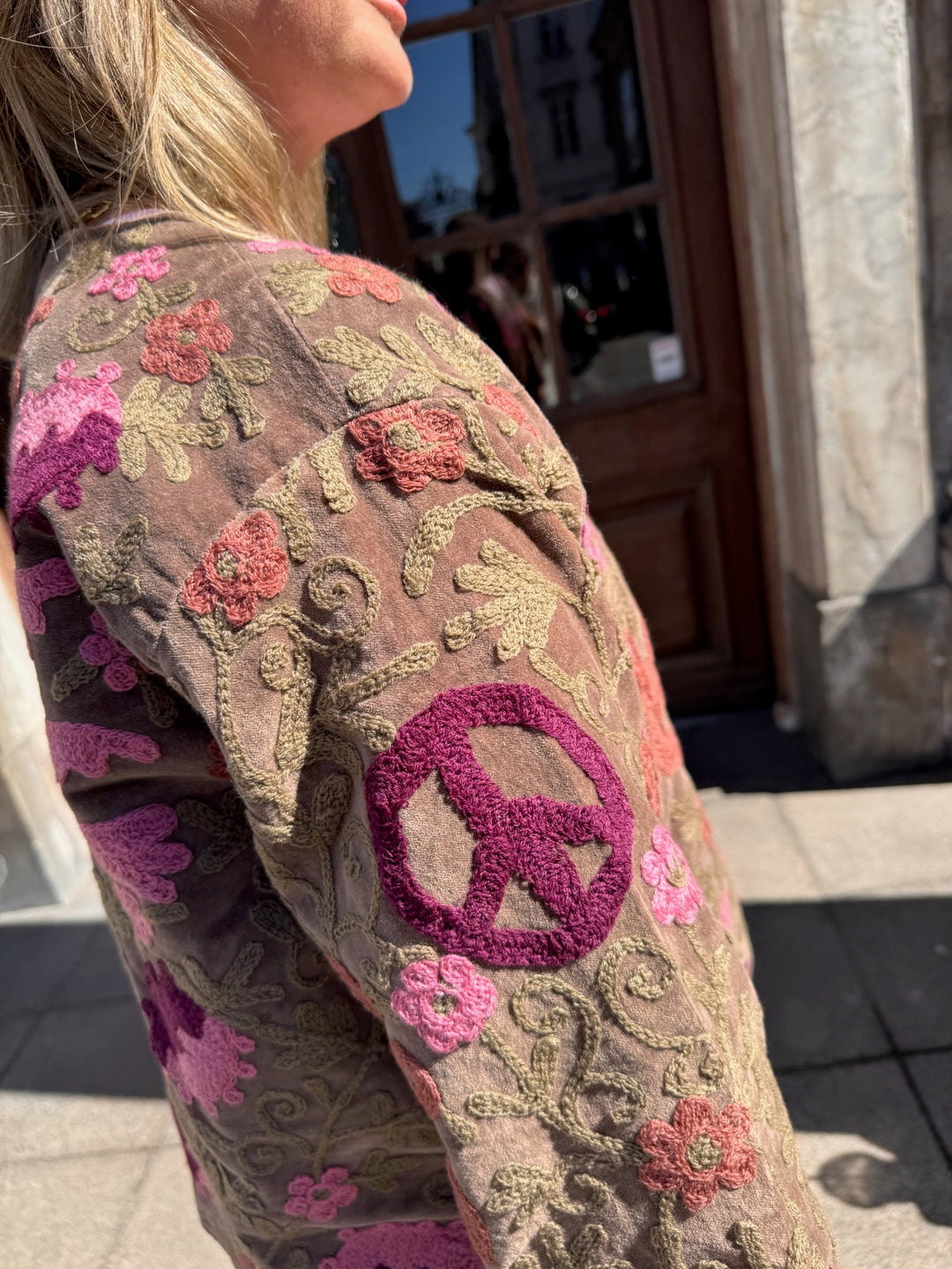 Cofur - Jakke - Brun/pink 03 - Suzani