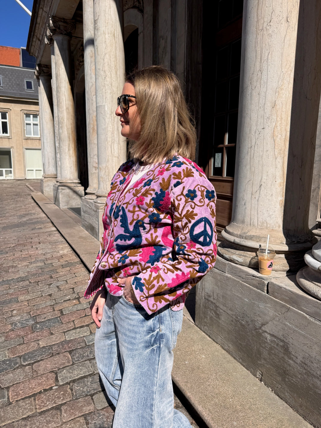 Cofur - Jakke - Lilla/Mørkeblå 05 - Suzani