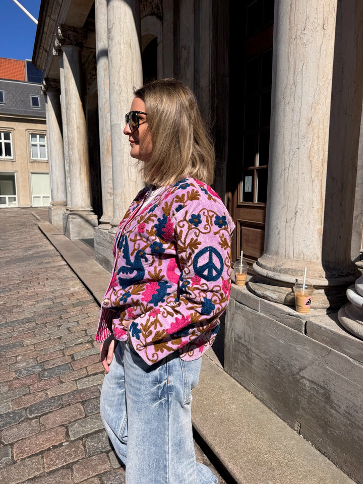 Cofur - Jakke - Lilla/Mørkeblå 05 - Suzani