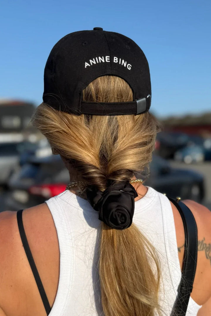 Sassy Copenhagen - Hårelastik - Minda Rose - Black sss