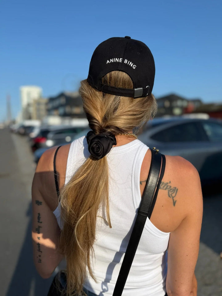 Sassy Copenhagen - Hårelastik - Minda Rose - Black sss