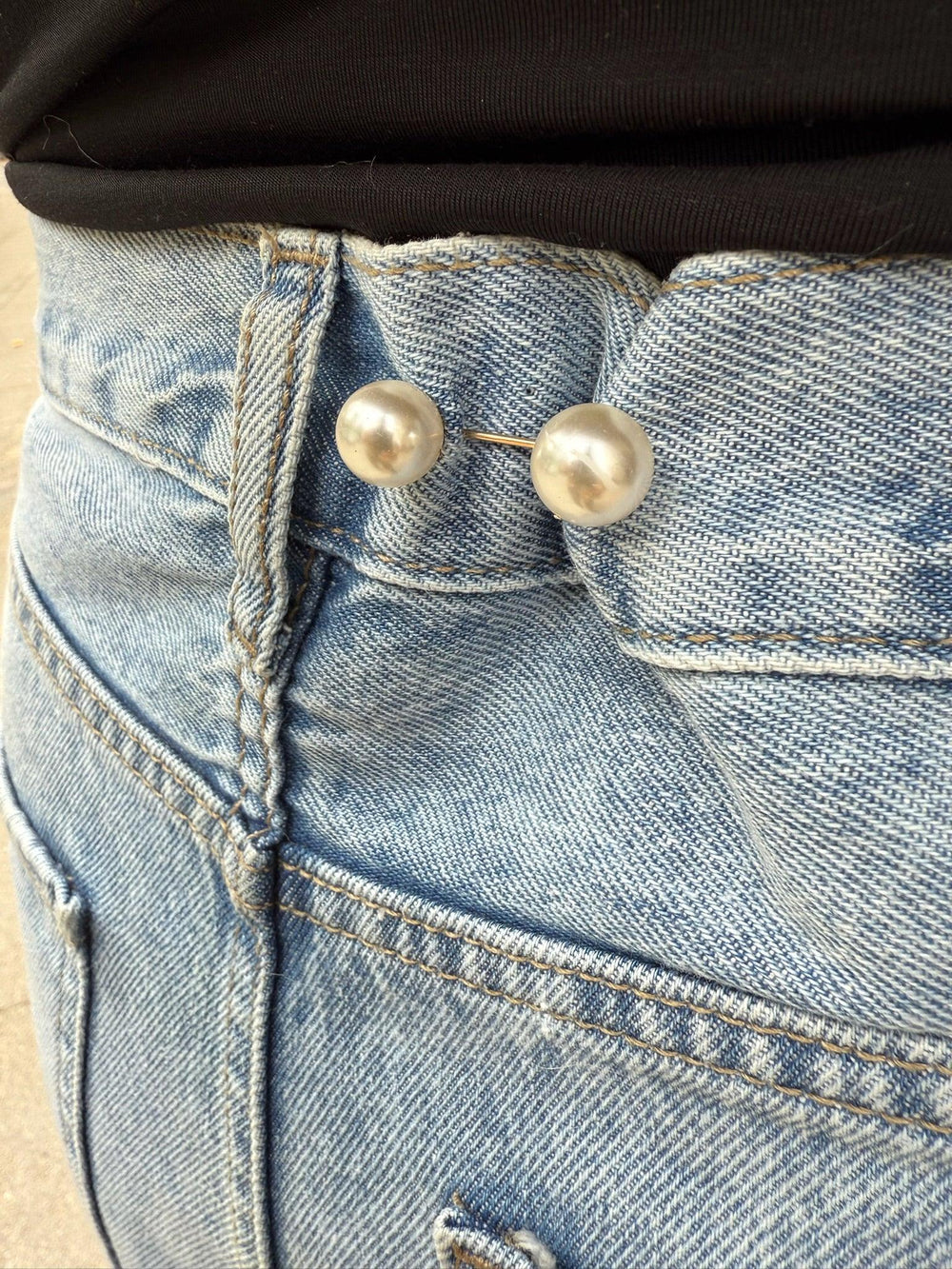 Spænder til tøj - Perle - Cille - Andcopenhagen - Stilkompagniet.dk