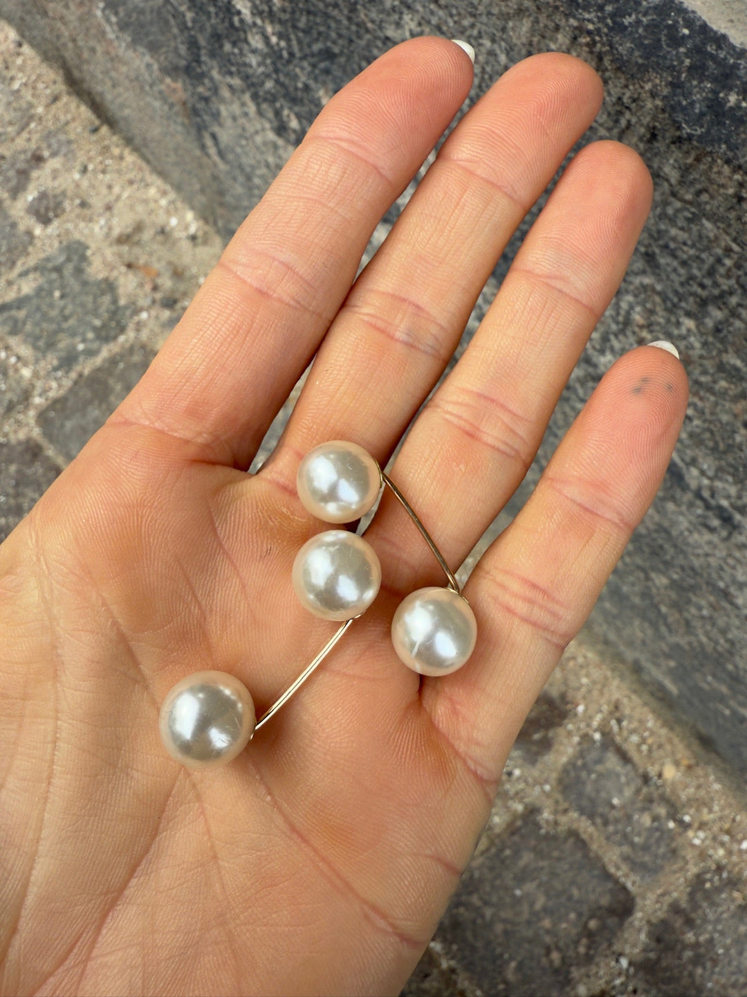 Spænder til tøj - Perle - Cille - Andcopenhagen - Stilkompagniet.dk