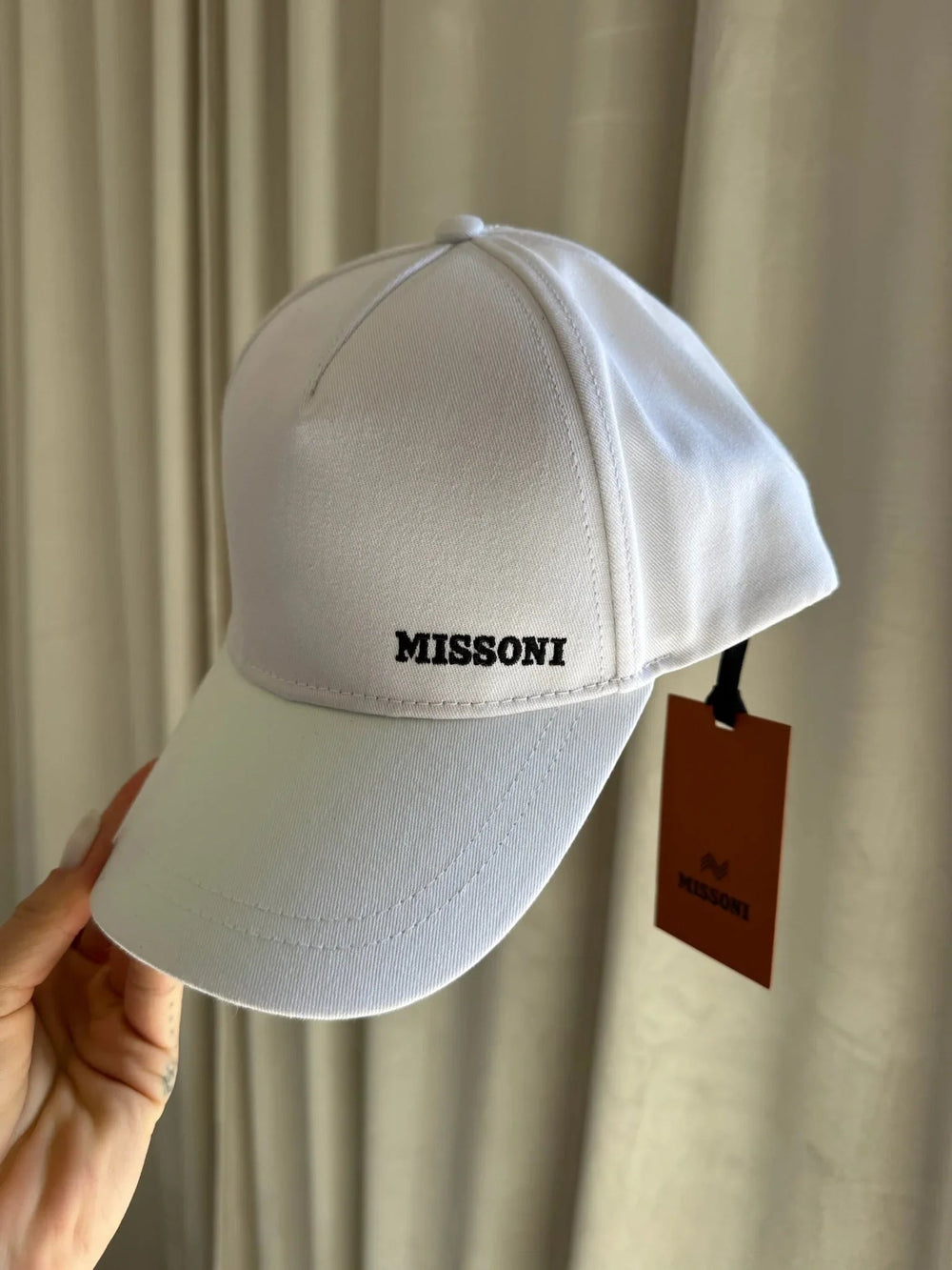 Missoni - Kasket - White/Green - BL00COUA036 - Stilkompagniet.dk