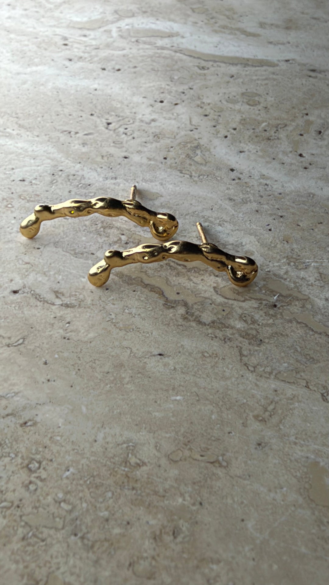 Andcopenhagen Jewelry - Øreringe - 18 karat guldbelagt messing - Agnete