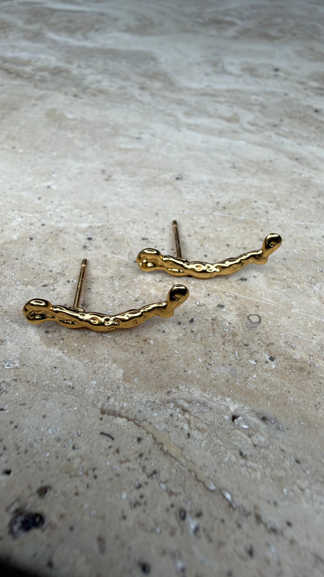 Andcopenhagen Jewelry - Øreringe - 18 karat guldbelagt messing - Agnete