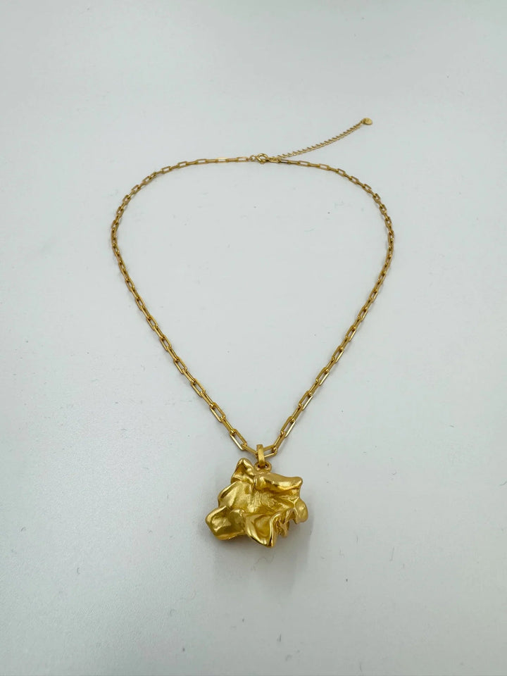 Andcopenhagen - Halskæde - 18 karat guldbelagt 925 sterlingsølv - Arlinda - Stilkompagniet.dk