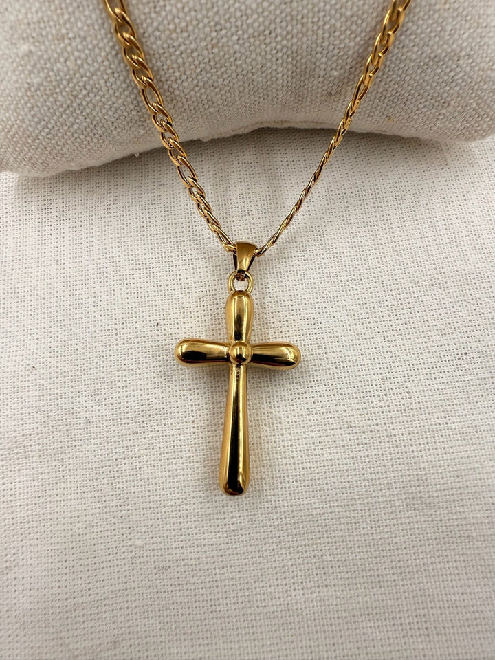 Nine Flower Crosses Necklace - Stilkompagniet.dk