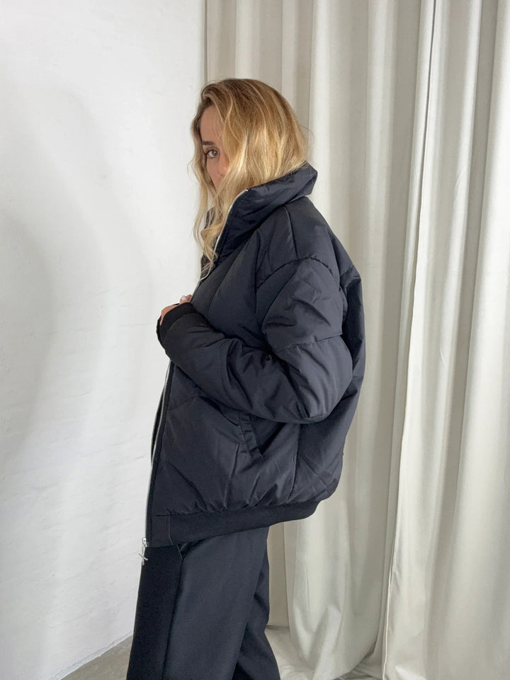 Sassy Copenhagen - Puffer Jakke - Sort - Tella - Stilkompagniet.dk