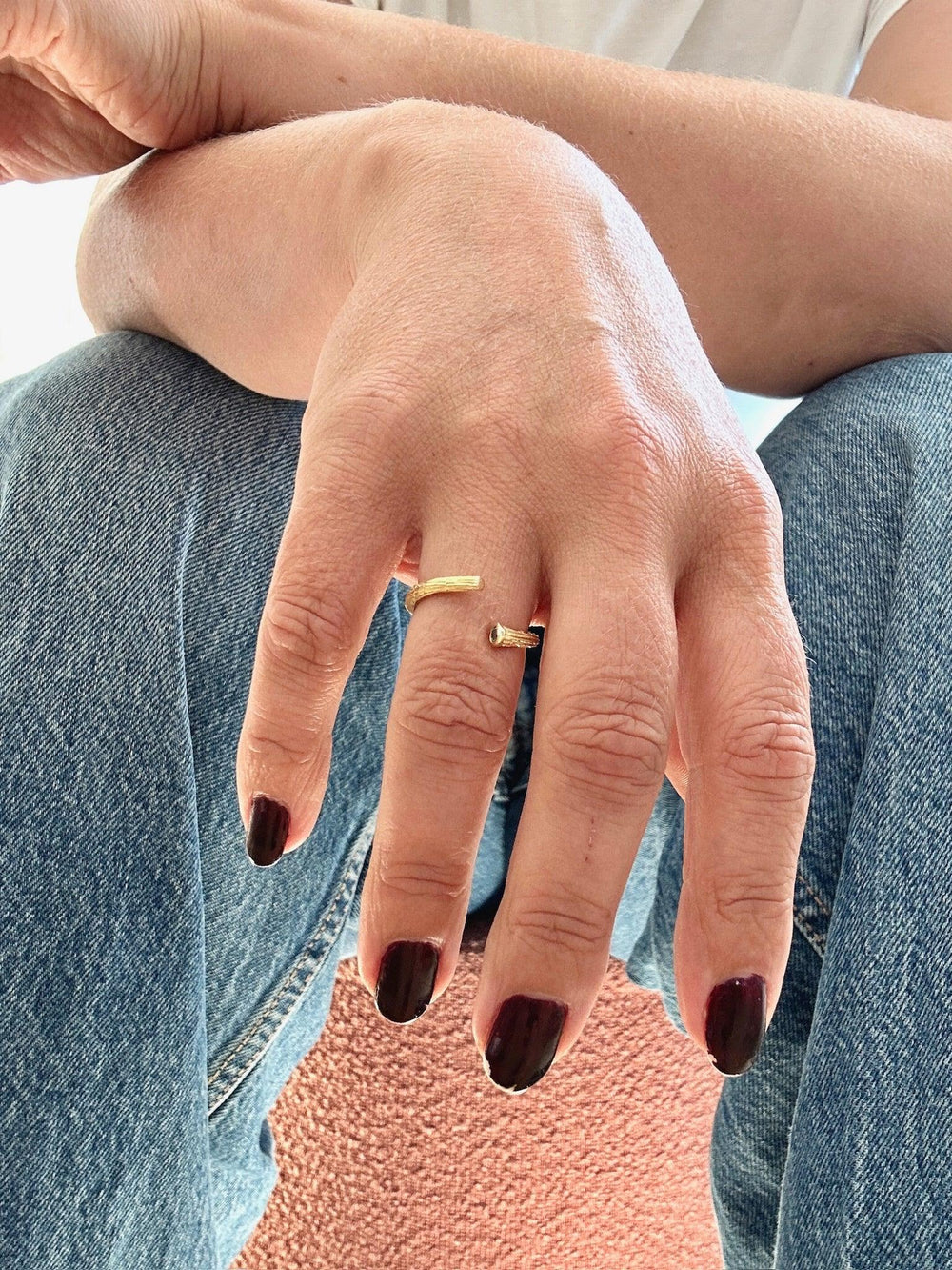 Andcopenhagen - Ring - 18 karat guldbelagt 925 sterlingsølv - Silje - Stilkompagniet.dk