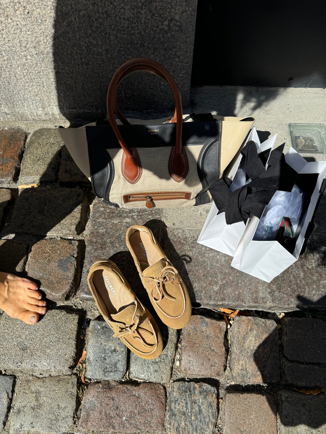 Ballerina Loafers - Taupe Suede - Marin - Pavement - Stilkompagniet.dk