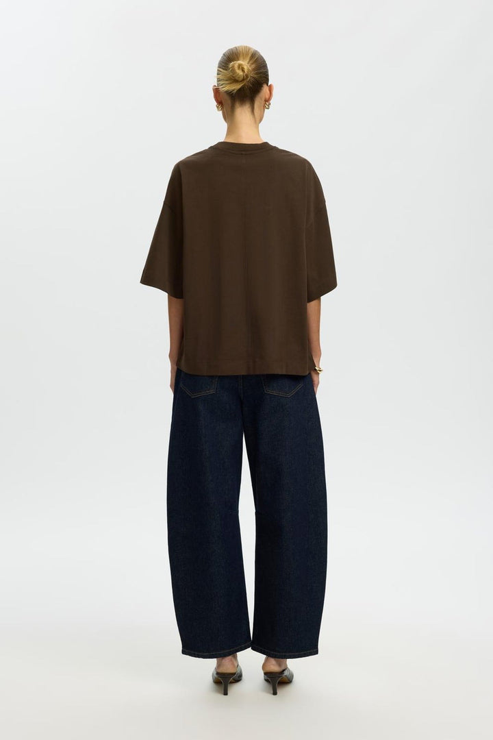 Selected Femme - T-shirt - Delicioso - Oversized Tee