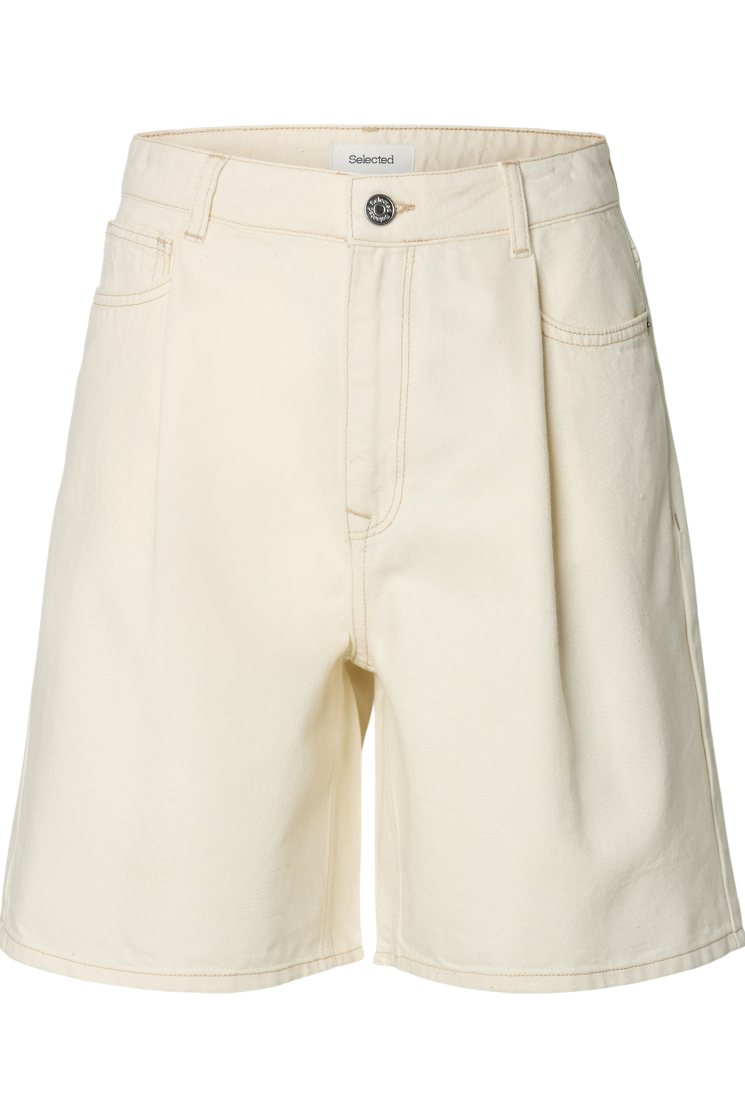 Selected Femme - Shorts - Egret - Tenna