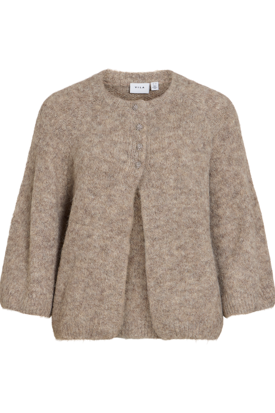 Vila - Cardigan - Natural melange - Vibows