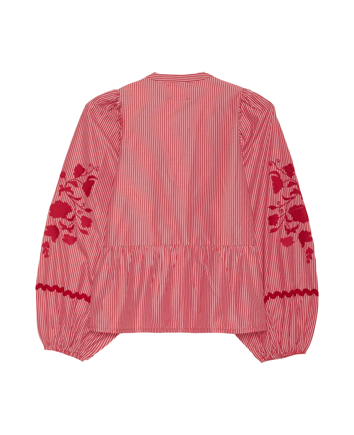 Sissel Edelbo - Skjorte -  Rød - Juliane