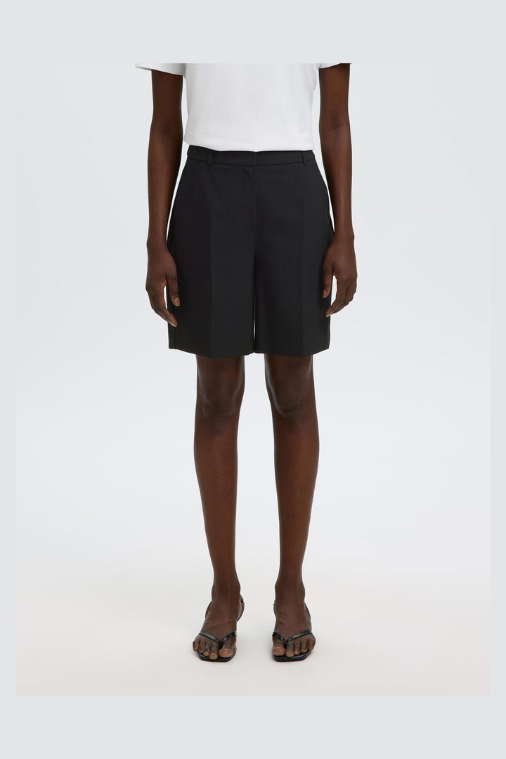 Selected Femme - Bermuda Shorts - Sort - Rita