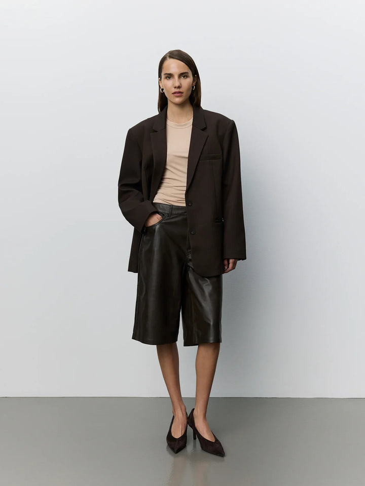 Sofie Schnoor - Blazer - Dark brown - Kaisw