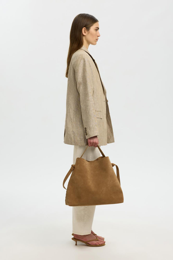 Selected Femme - Taske - Tan - Stella Large