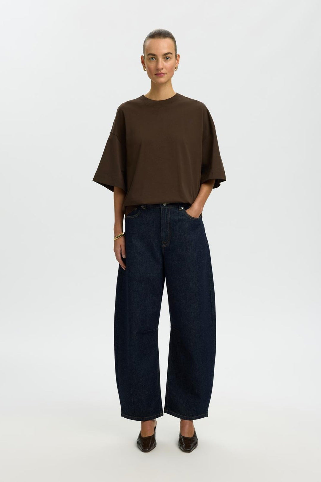 Selected Femme - T-shirt - Delicioso - Oversized Tee