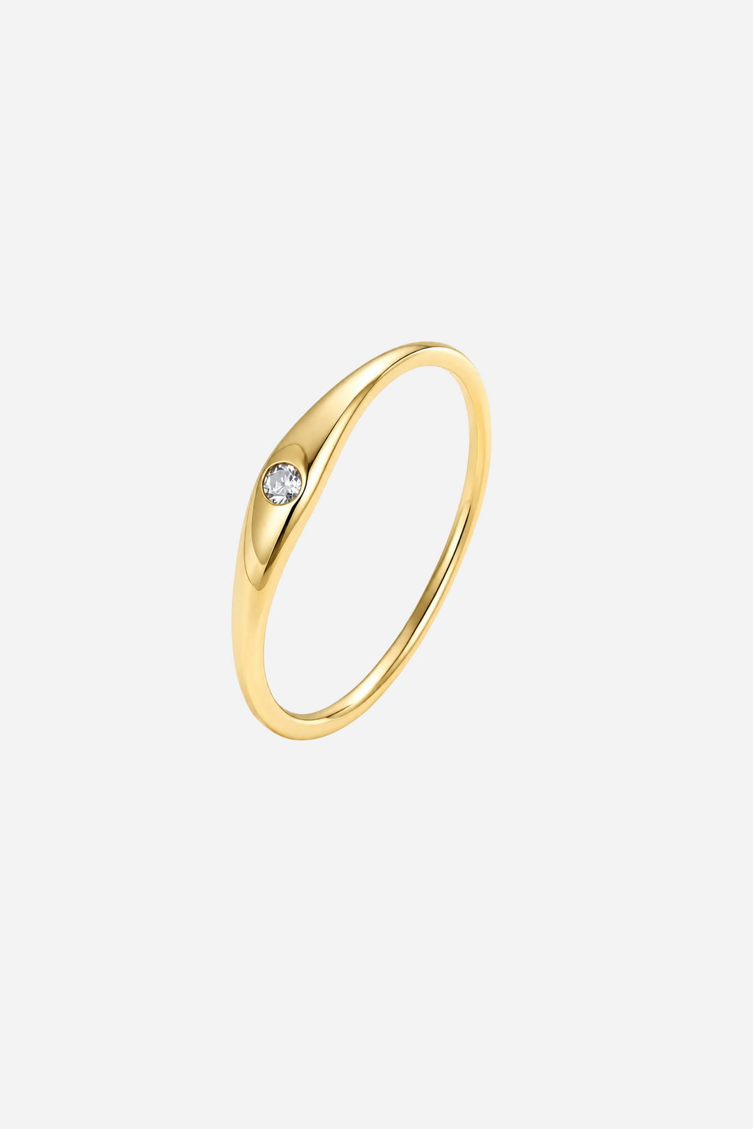 Andcopenhagen Jewelry Ring i 18 karat guldbelagt 925 sterlingsølv med navn Kentucy