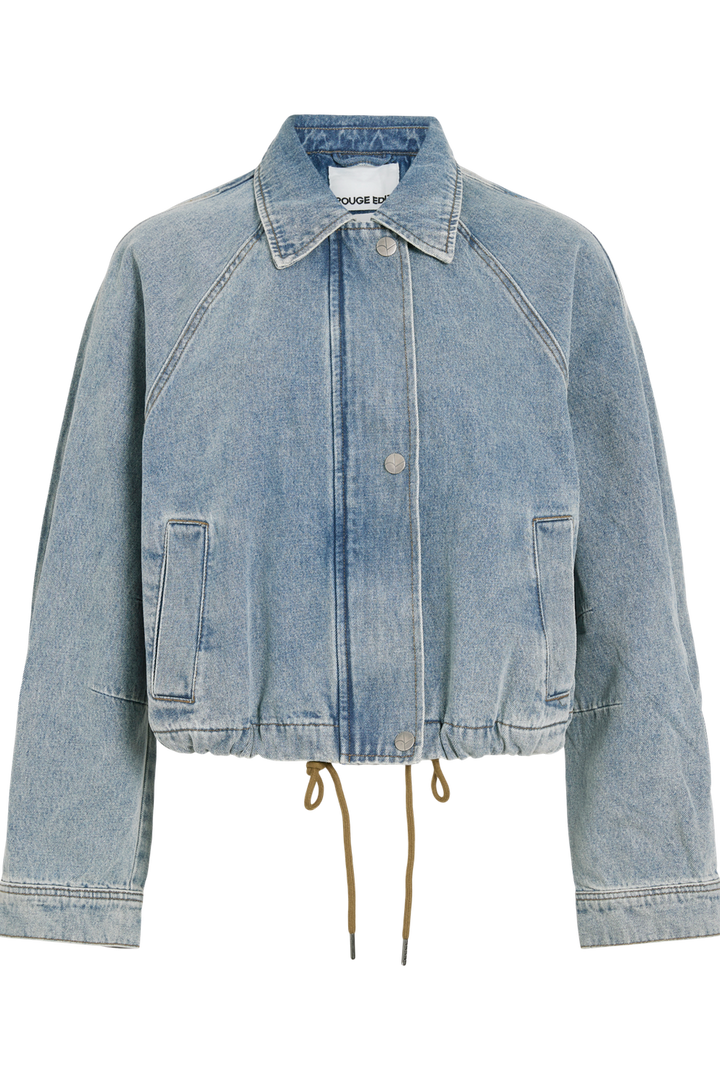 Rouge Edit - Jakke - Light Blue Denim - Routiana