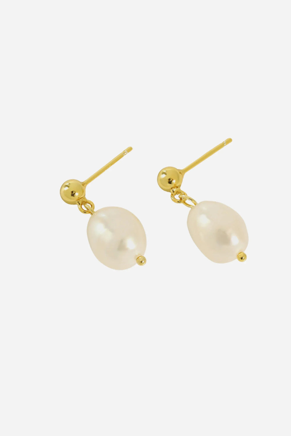 Andcopenhagen - Øreringe - 18 karat guldbelagt 925 sterlingsølv - Fanny - Stilkompagniet.dk