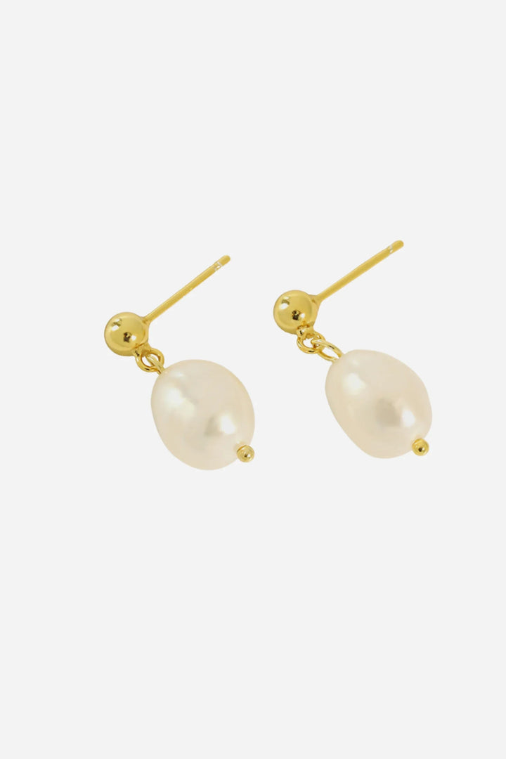 Andcopenhagen - Øreringe - 18 karat guldbelagt 925 sterlingsølv - Fanny - Stilkompagniet.dk