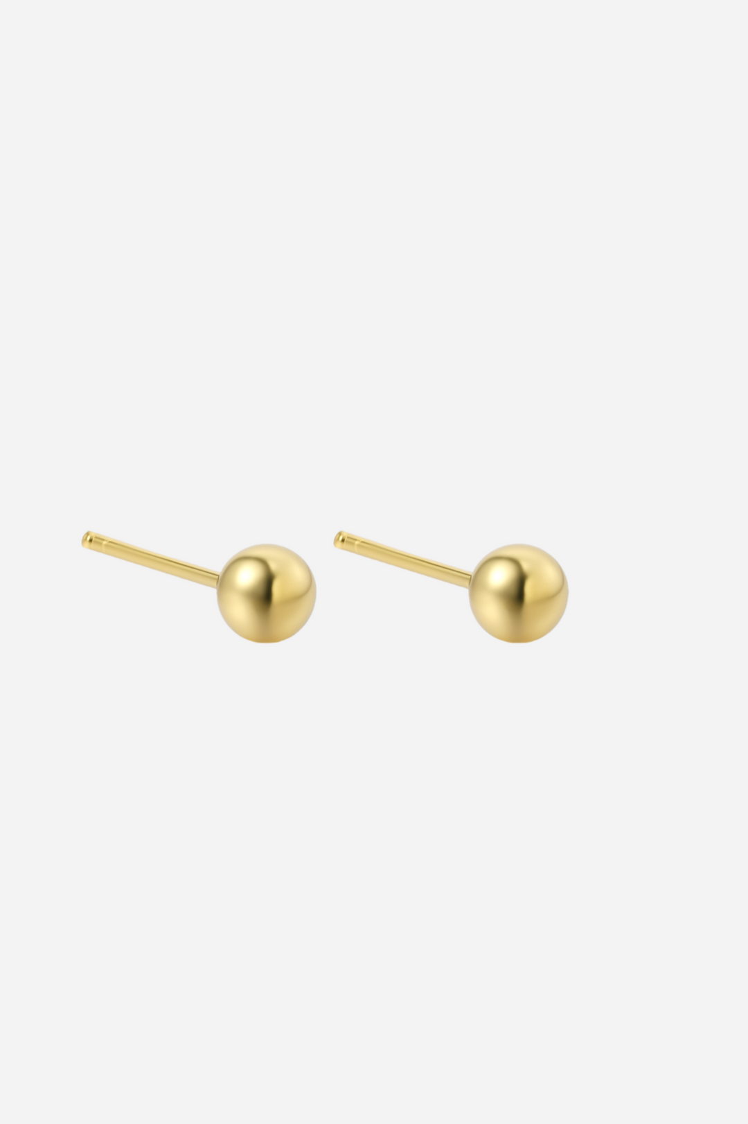 Andcopenhagen Jewelry - Øreringe studs - 18 karat guldbelagt 925 sterlingsølv - Lille rock