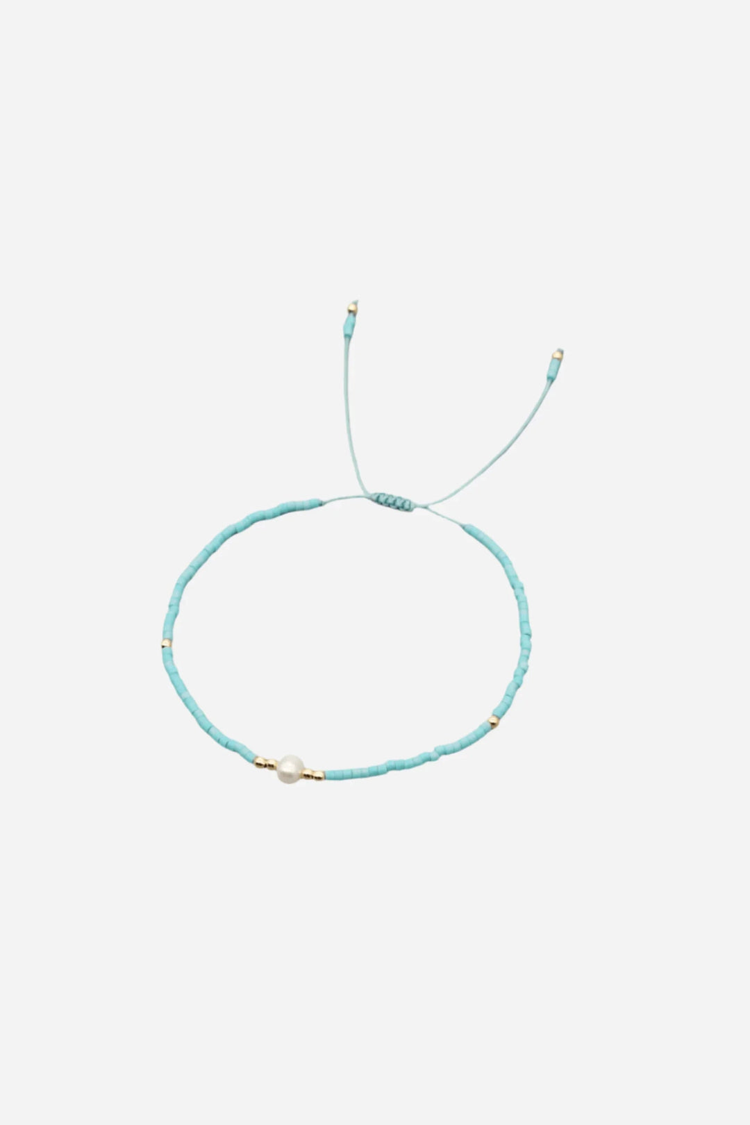 Andcopenhagen Jewelry - Holly Armbånd - Tyrkis, Perle & Guld