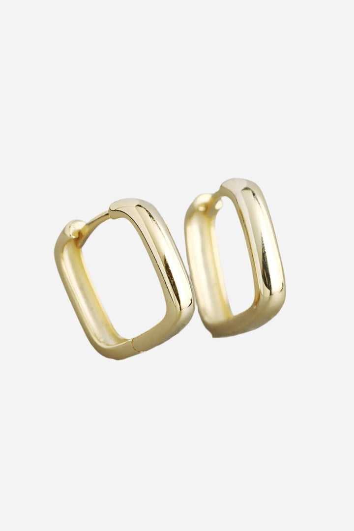 Andcopenhagen - Øreringe hopps - 18 karat Guldbelagt 925 sterlingsølv - Hanna - Stilkompagniet.dk