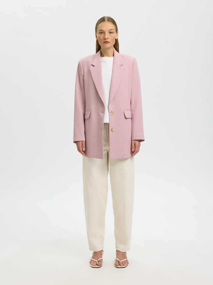 Selected Femme - Blazer - Bleached Mauve - Rita