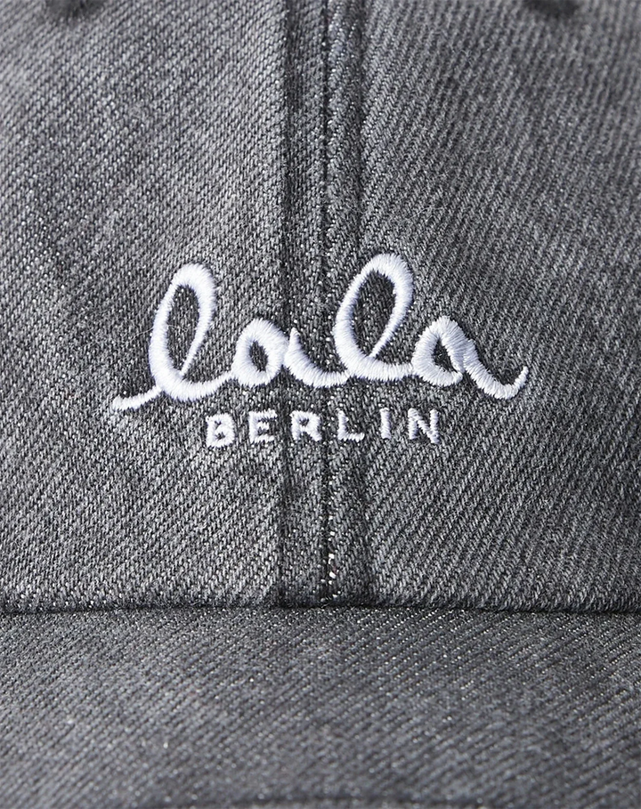 Lala Berlin - Cap - Denim washed black - Carlo